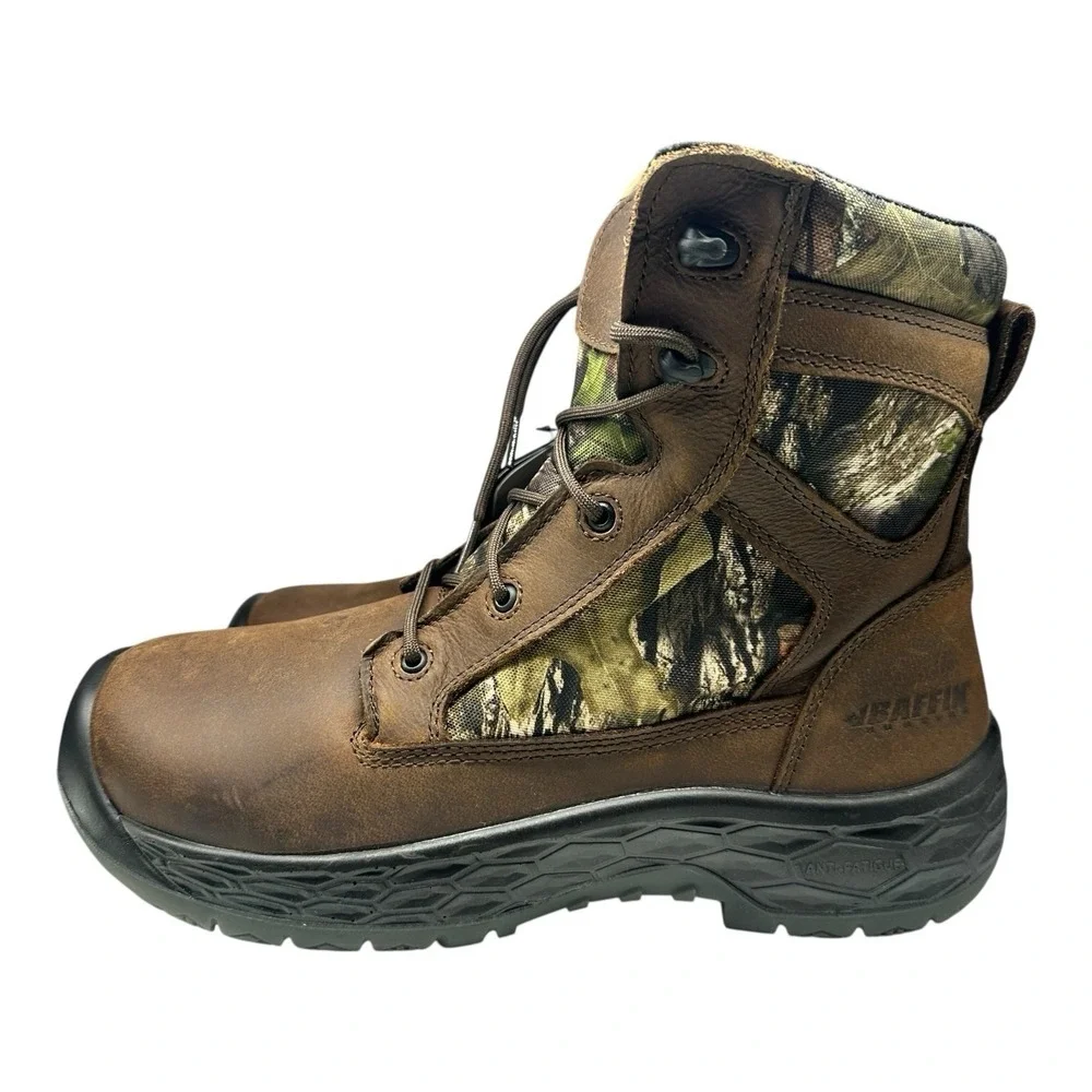 Baffin Brown Mossy Oak Camouflage Pacer Hunting Hiking Boots Men's 12 Gorpcore‎